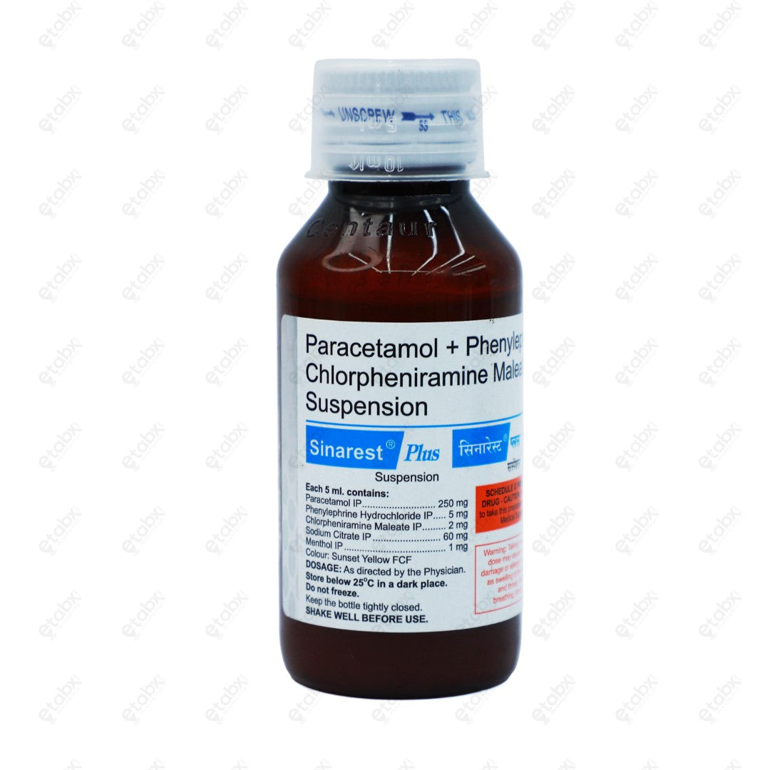 SINAREST PLUS Suspension 75ml