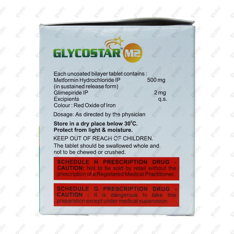 Glycostar M2 Tablet 15's