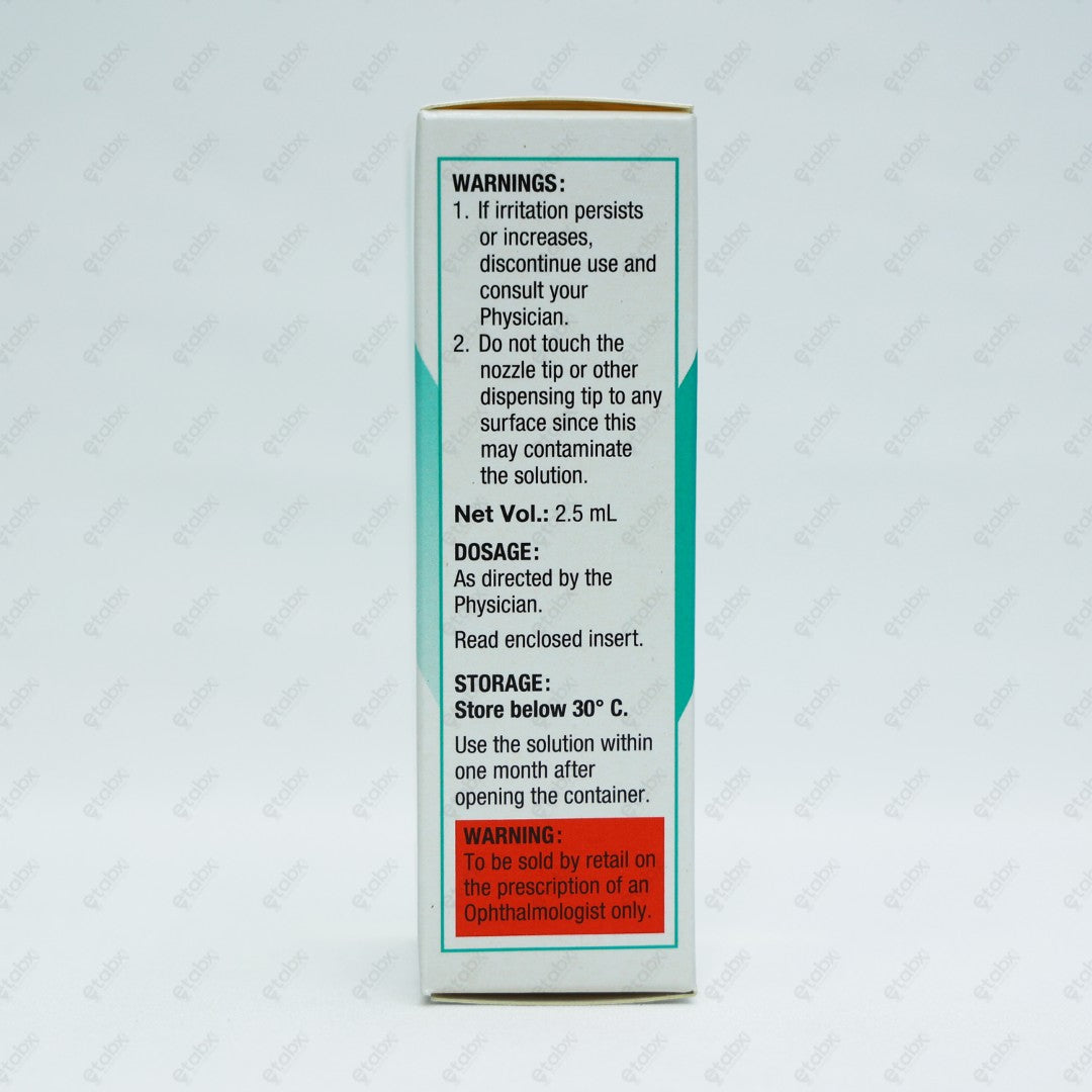 Travatan Ophthalmic Solution 2.5ml