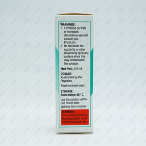Travatan Ophthalmic Solution 2.5ml