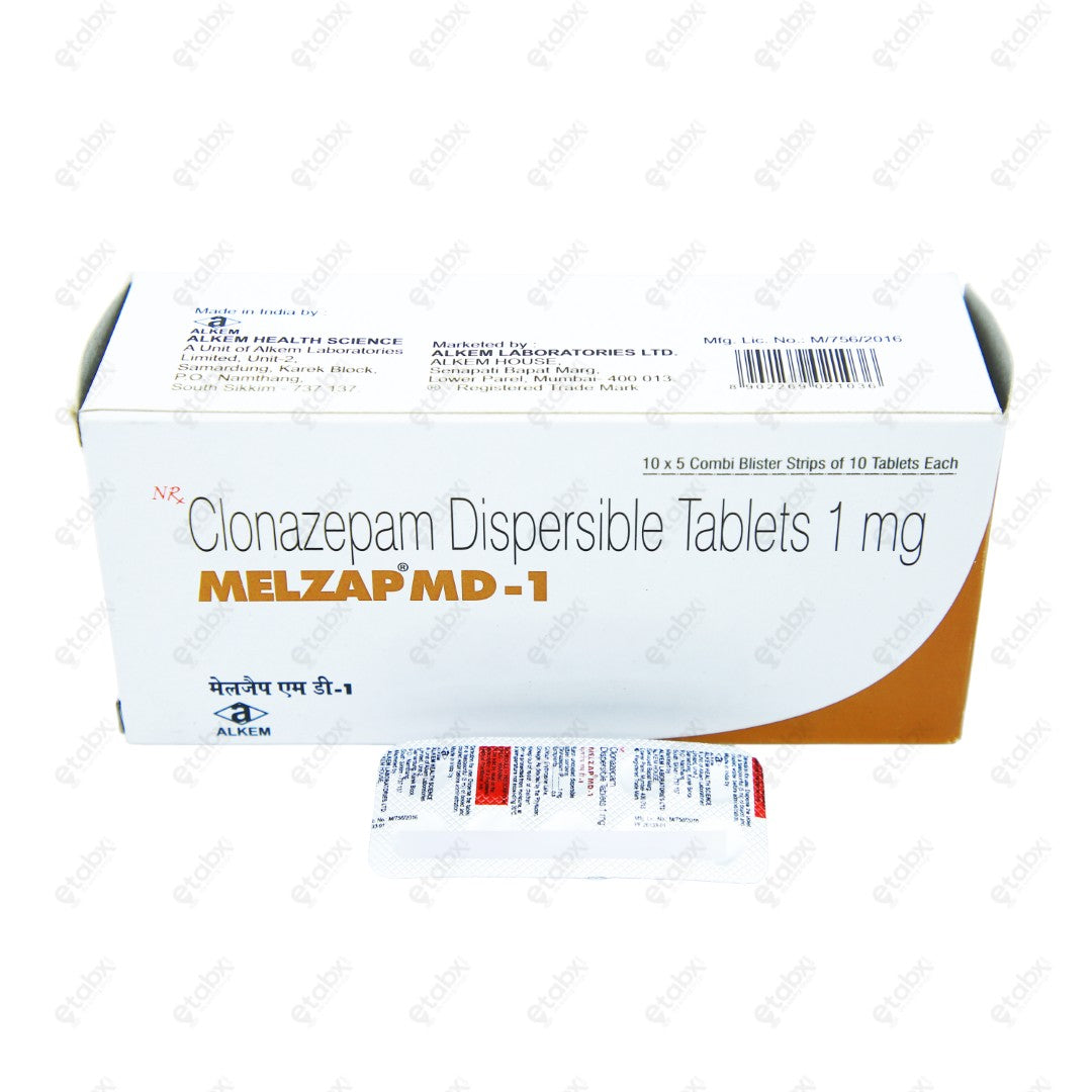 Melzap MD 1mg Tablet 10's