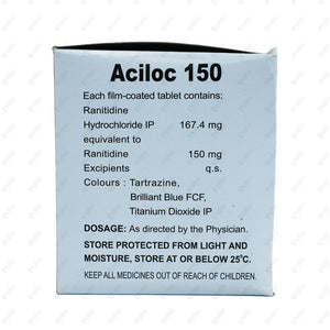 Aciloc 150mg Tablets 30's
