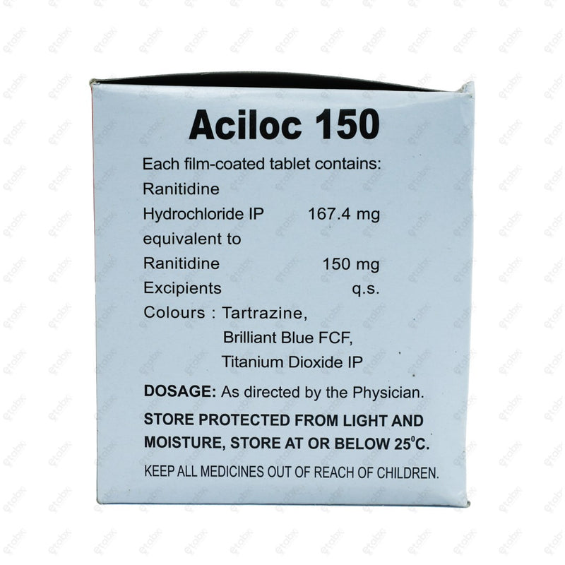 Aciloc 150mg Tablets 30's