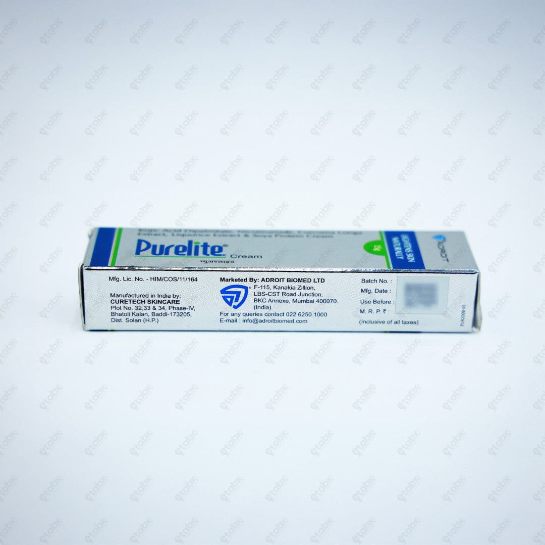 Purelite Cream 15gm Skin Lightening & Pigmentation Control