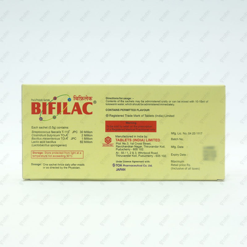 Bifilac Sachets 15's