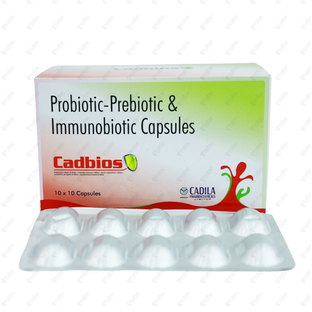 Cadbios Capsule 10's