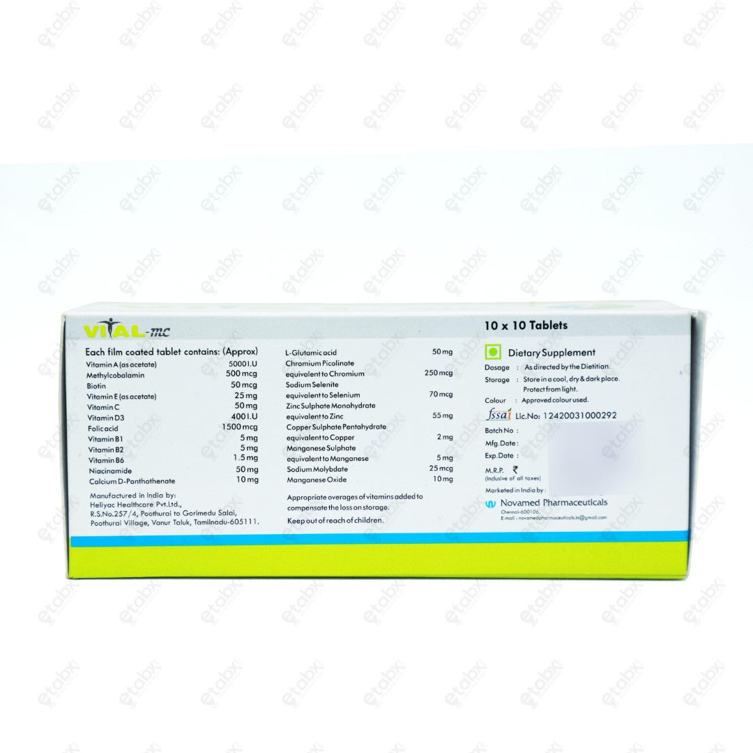 Vital MC Tablet 10's