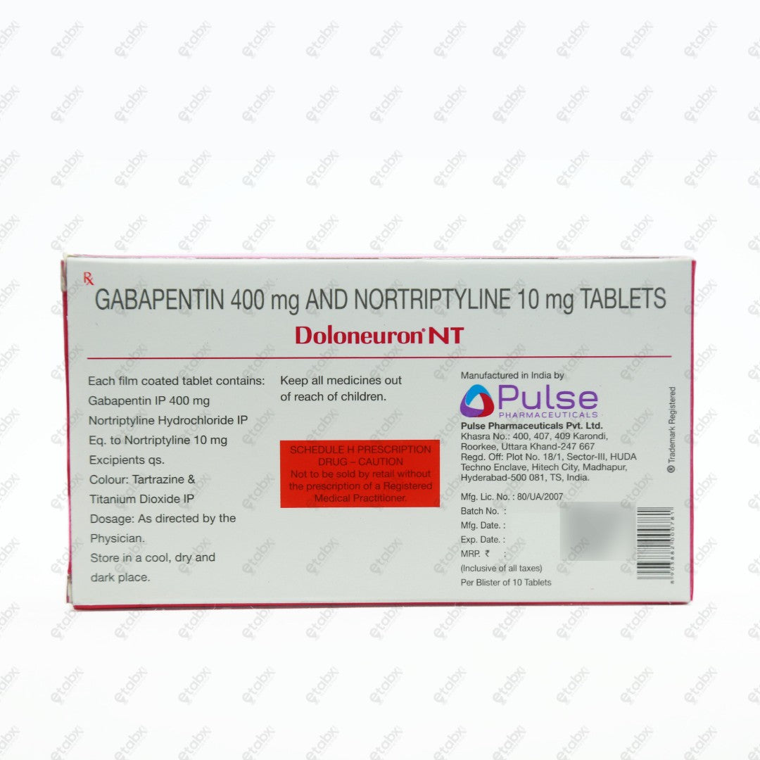 Doloneuron NT 400 Tablets 10's