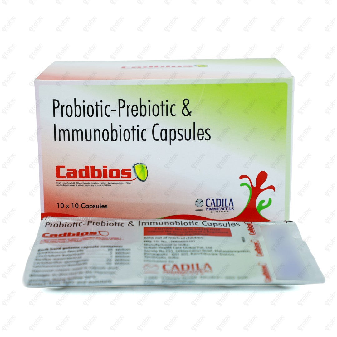 Cadbios Capsule 10's