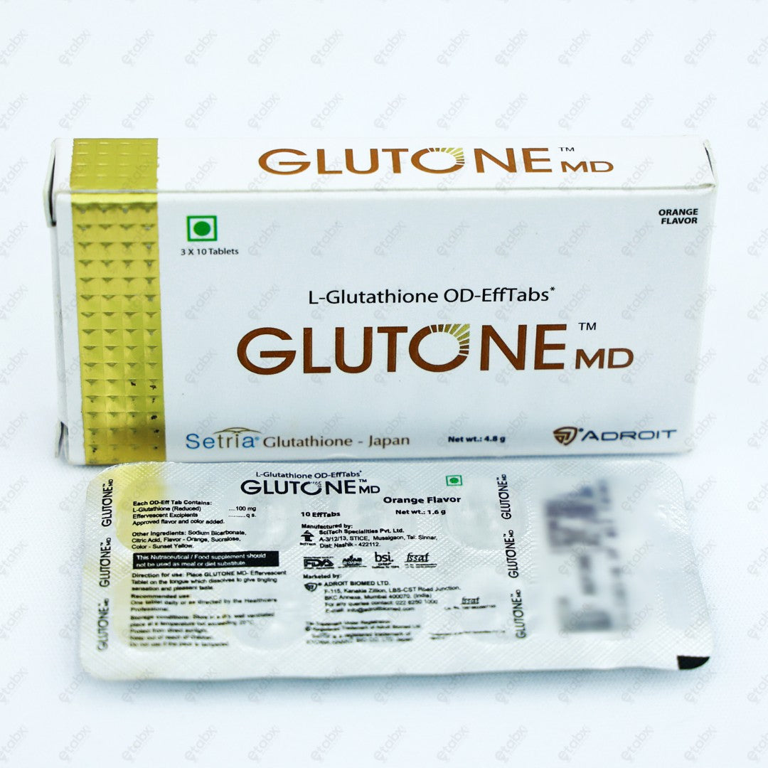 Glutone MD Tablets 10's