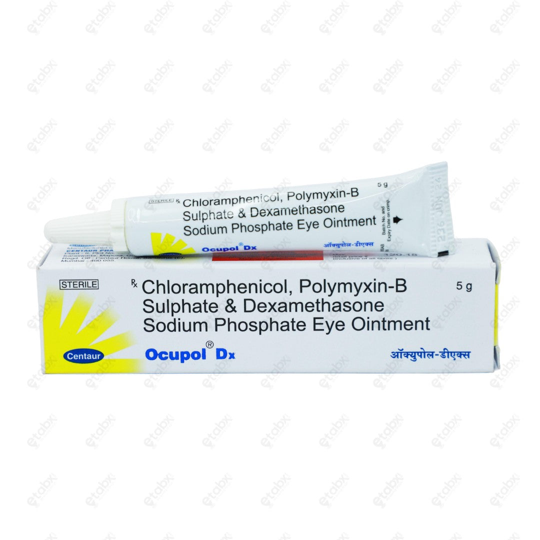 Ocupol DX Eye Ointment 5gm