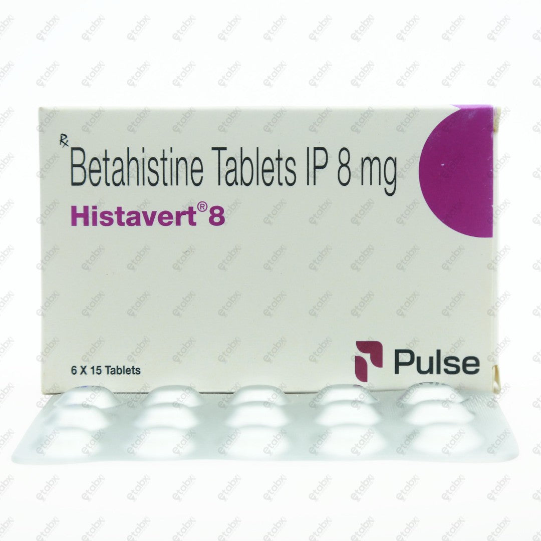 Histavert 8mg Tablet 15's