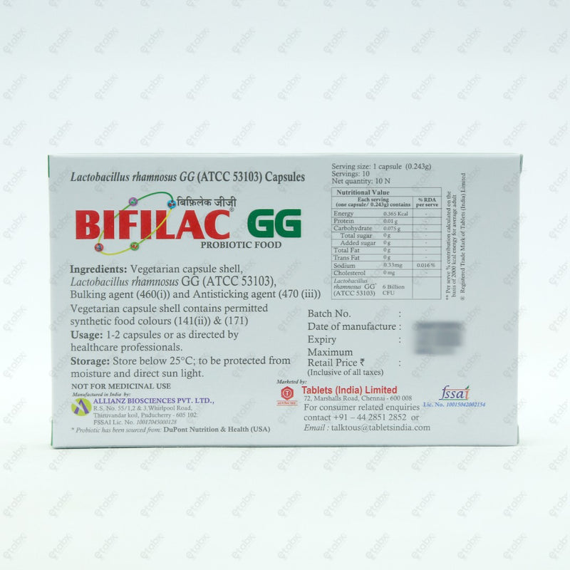 Bifilac GG Capsule 10's