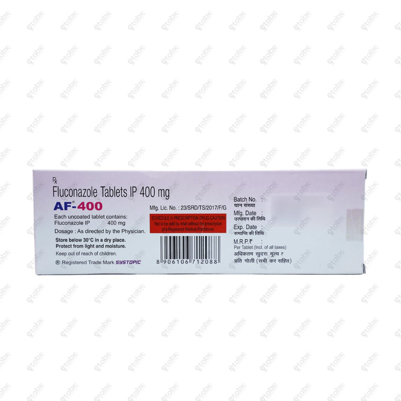 AF 400 Tablet 1's