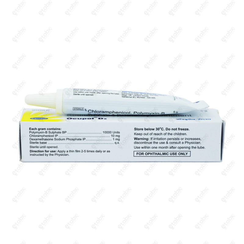 Ocupol DX Eye Ointment 5gm