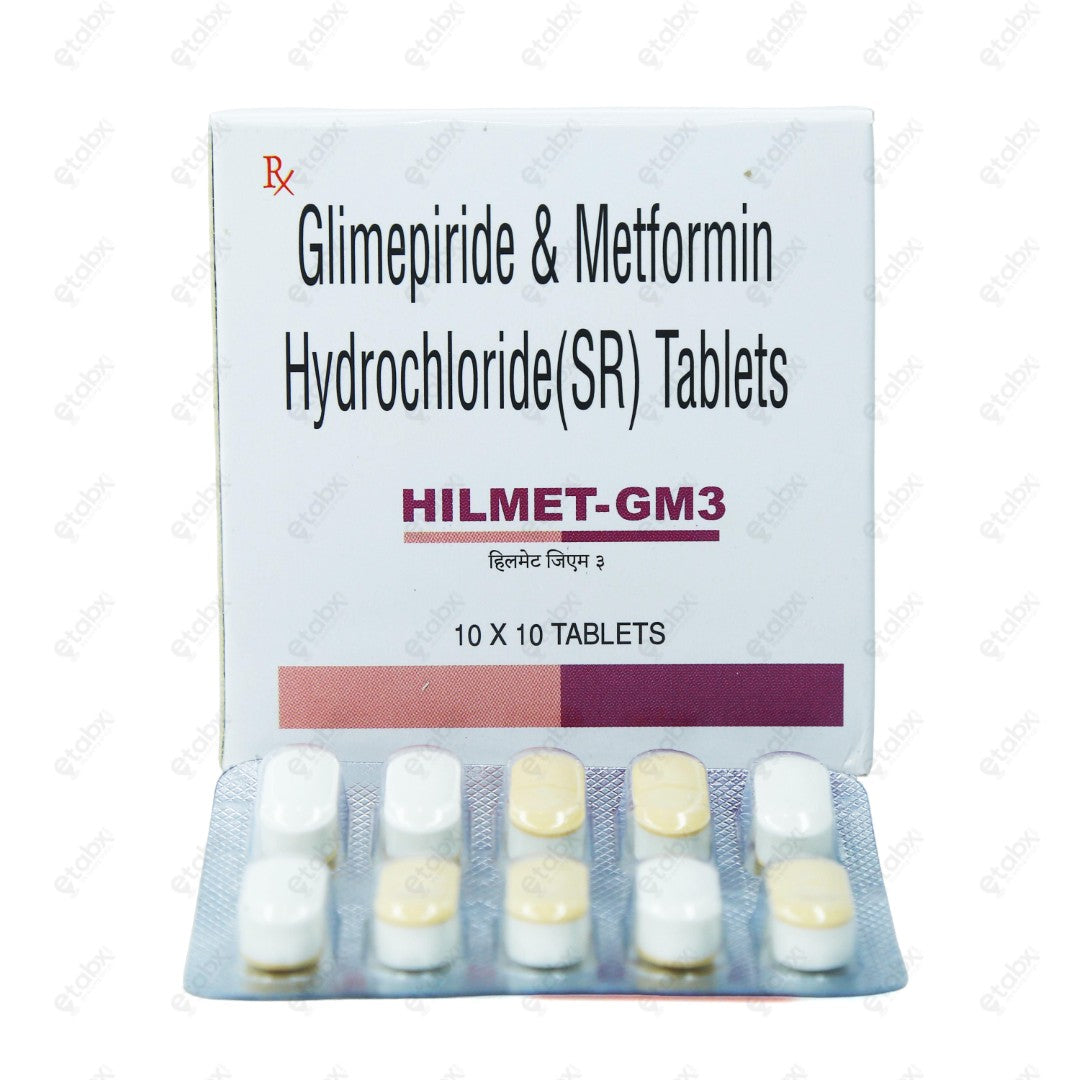 Hilmet GM 3mg Tablet 10s