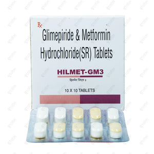 Hilmet GM 3mg Tablet 10s