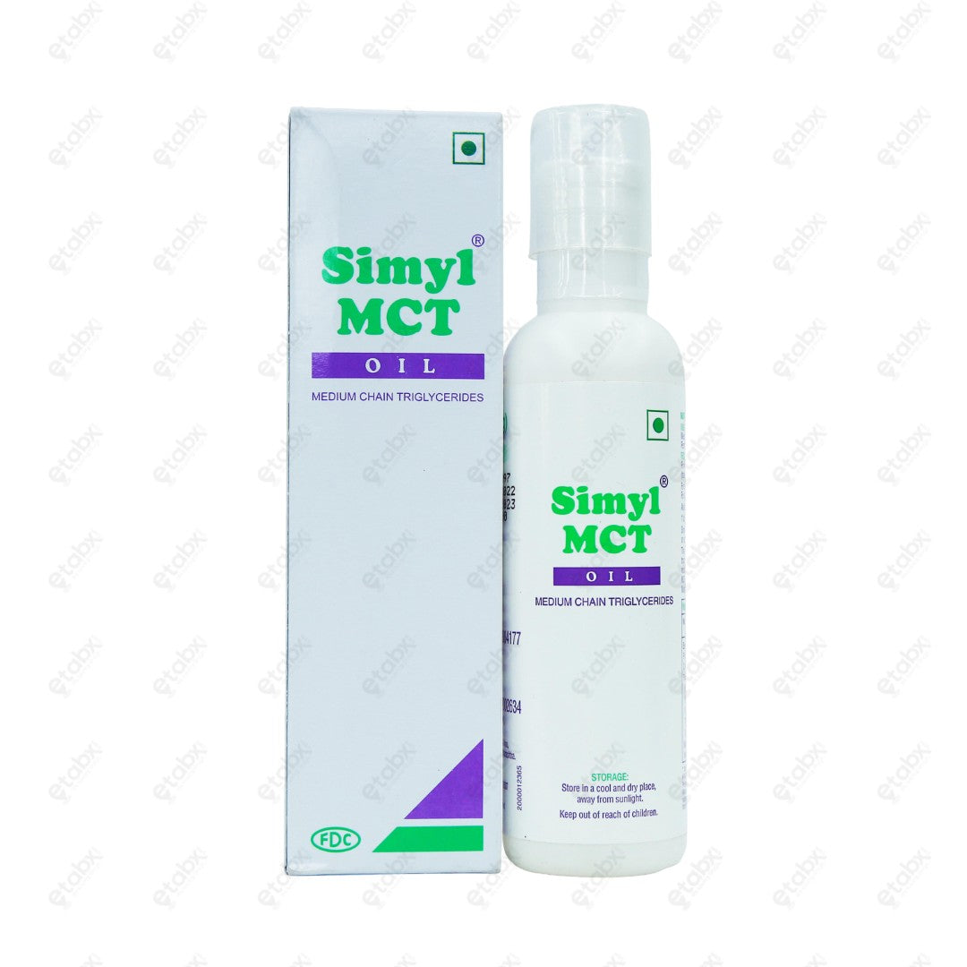 Simyl MCT Oil 100ml  Medium Chain Triglyceride Oil
