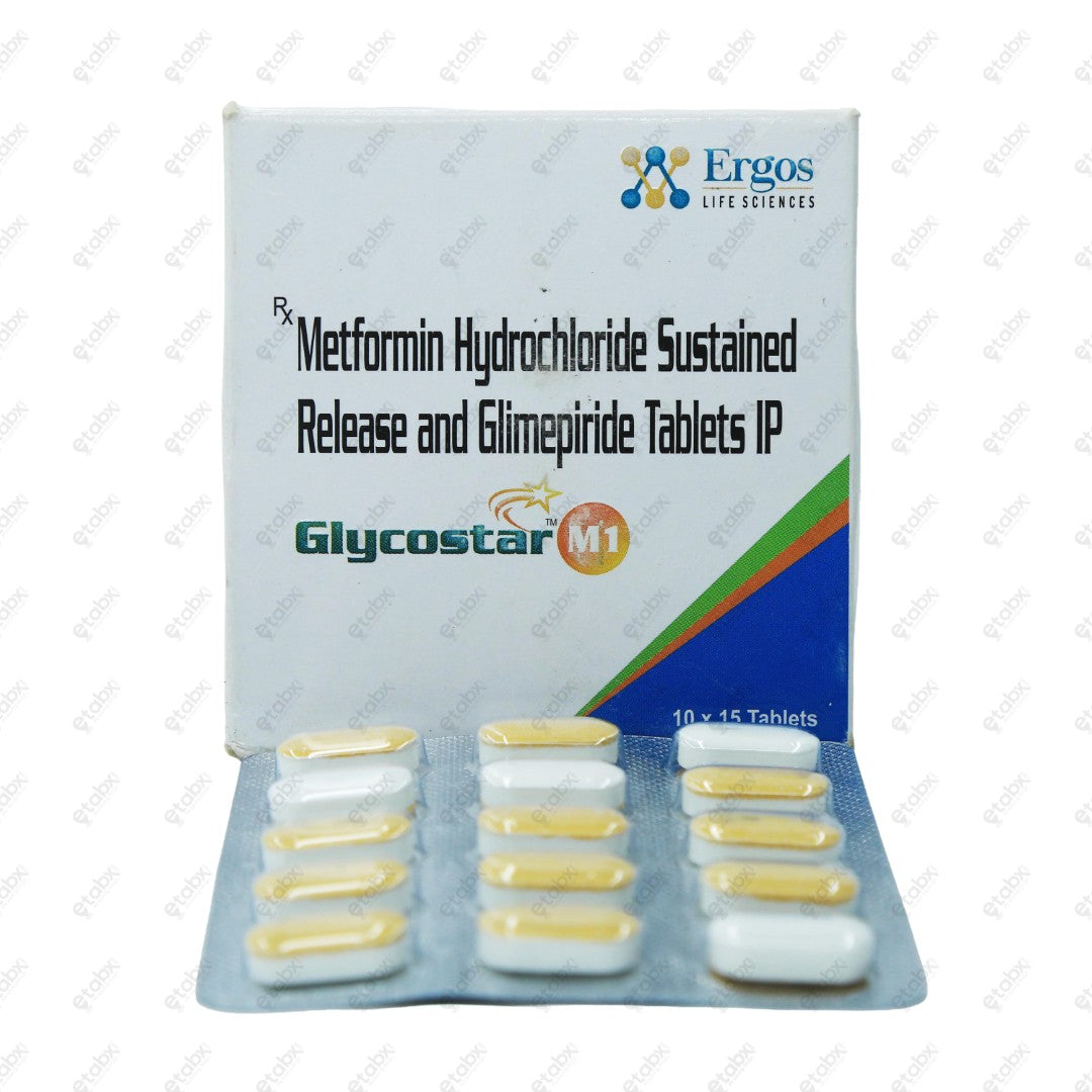 Glycostar M1 Tablet 15's