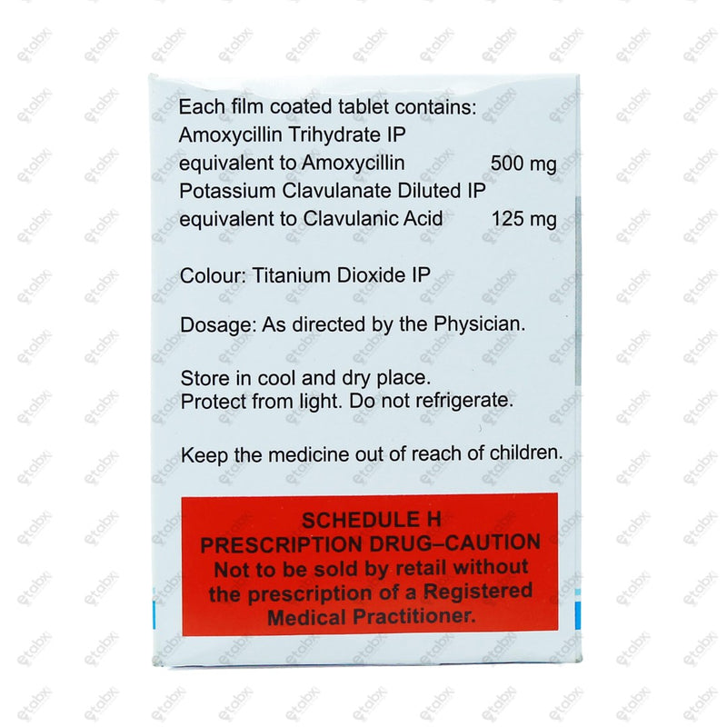 SENSICLAV 625MG Tablets 10's