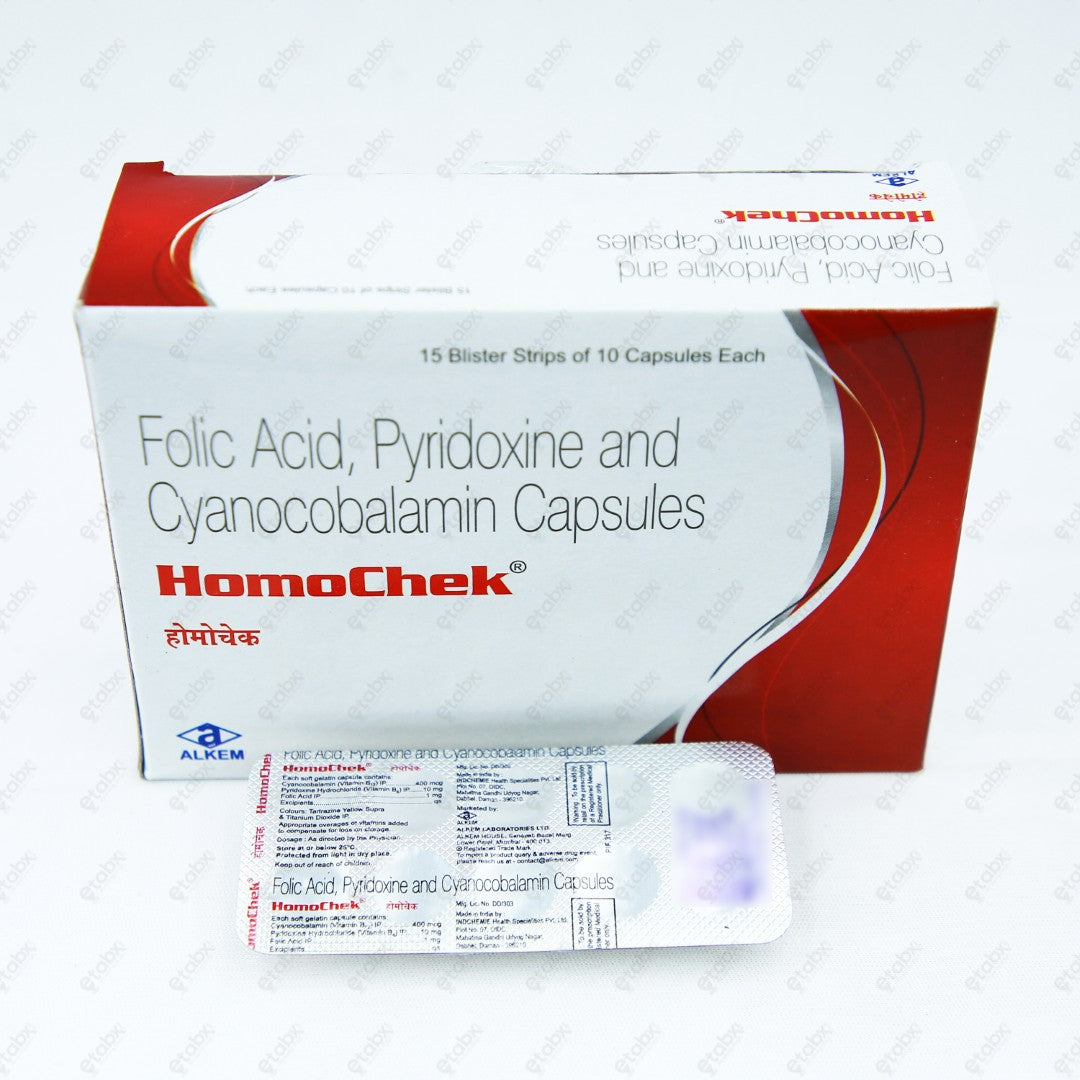 HOMOCHEK Capsule 10's