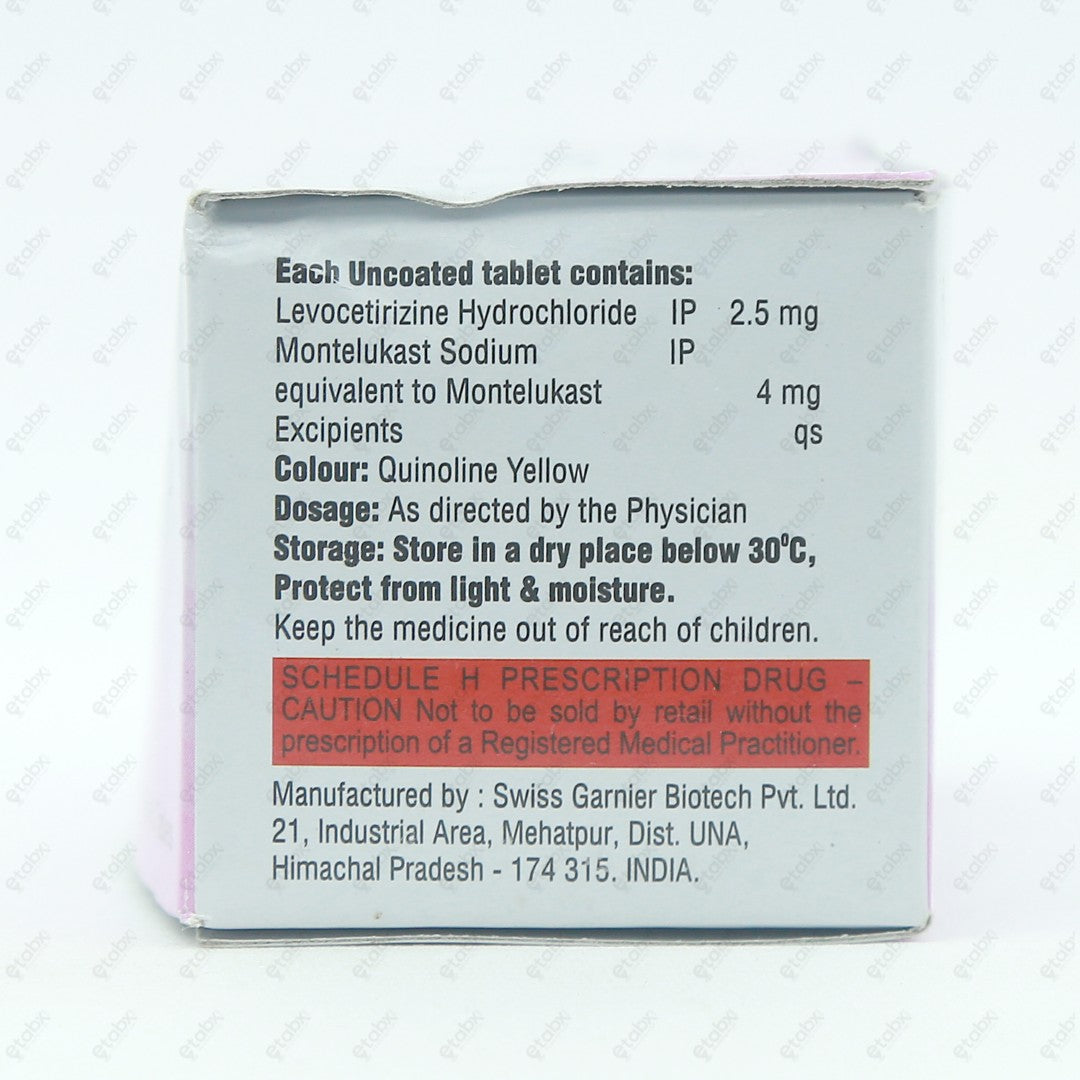 Levokast Kid Tablet 10's