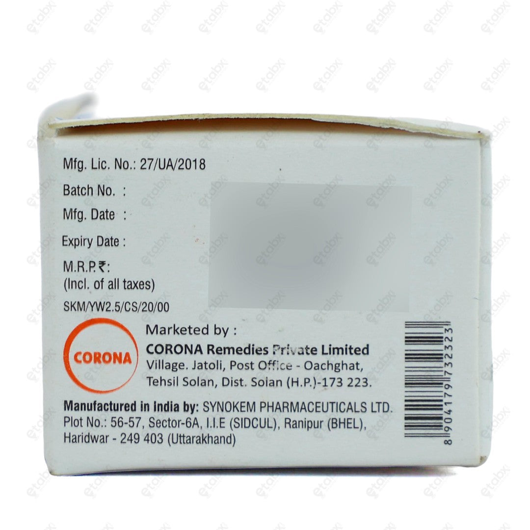 Yaw 2.5mg Tablet 10's