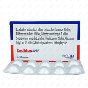 Cadbios Forte Capsule 10's