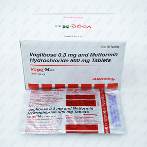 VOGO M 0.3 MG Tablet 10's