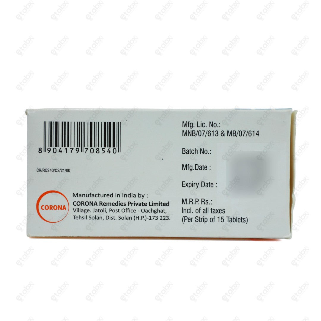 ROSULESS 40 Tablet 15's