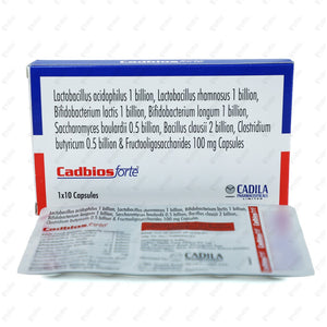 Cadbios Forte Capsule 10's