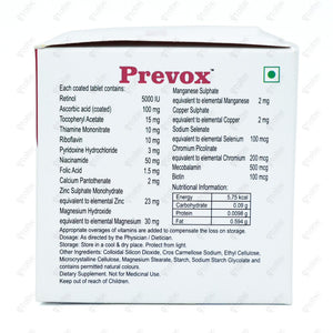 Prevox Tablet 10's