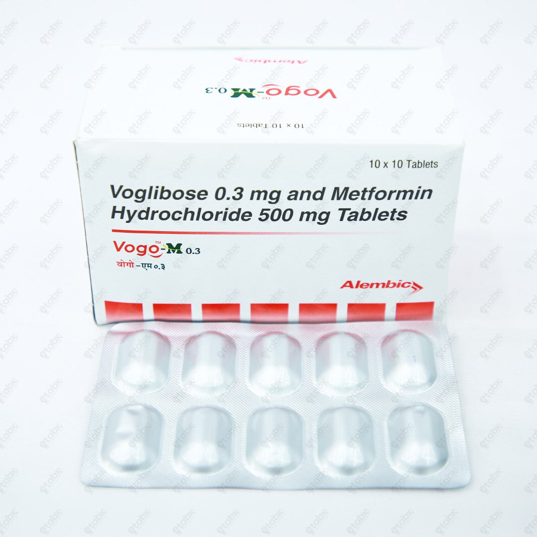 VOGO M 0.3 MG Tablet 10's