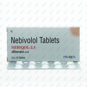 NEBIQOL 2.5mg Tablets (10's)