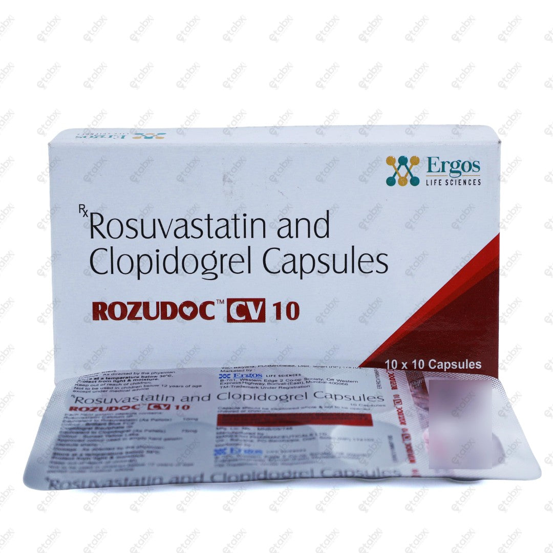 Rozudoc CV 10 Capsules 10'S