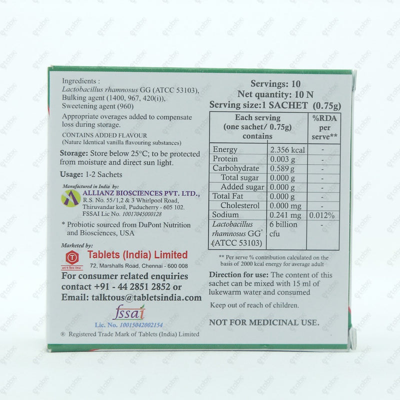 Bifilac GG Sachet 10's