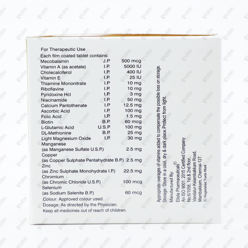 Becozac Tablet 10's