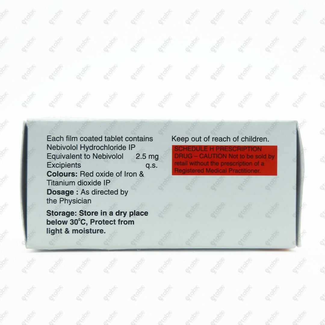 NEBIQOL 2.5mg Tablets (10's)