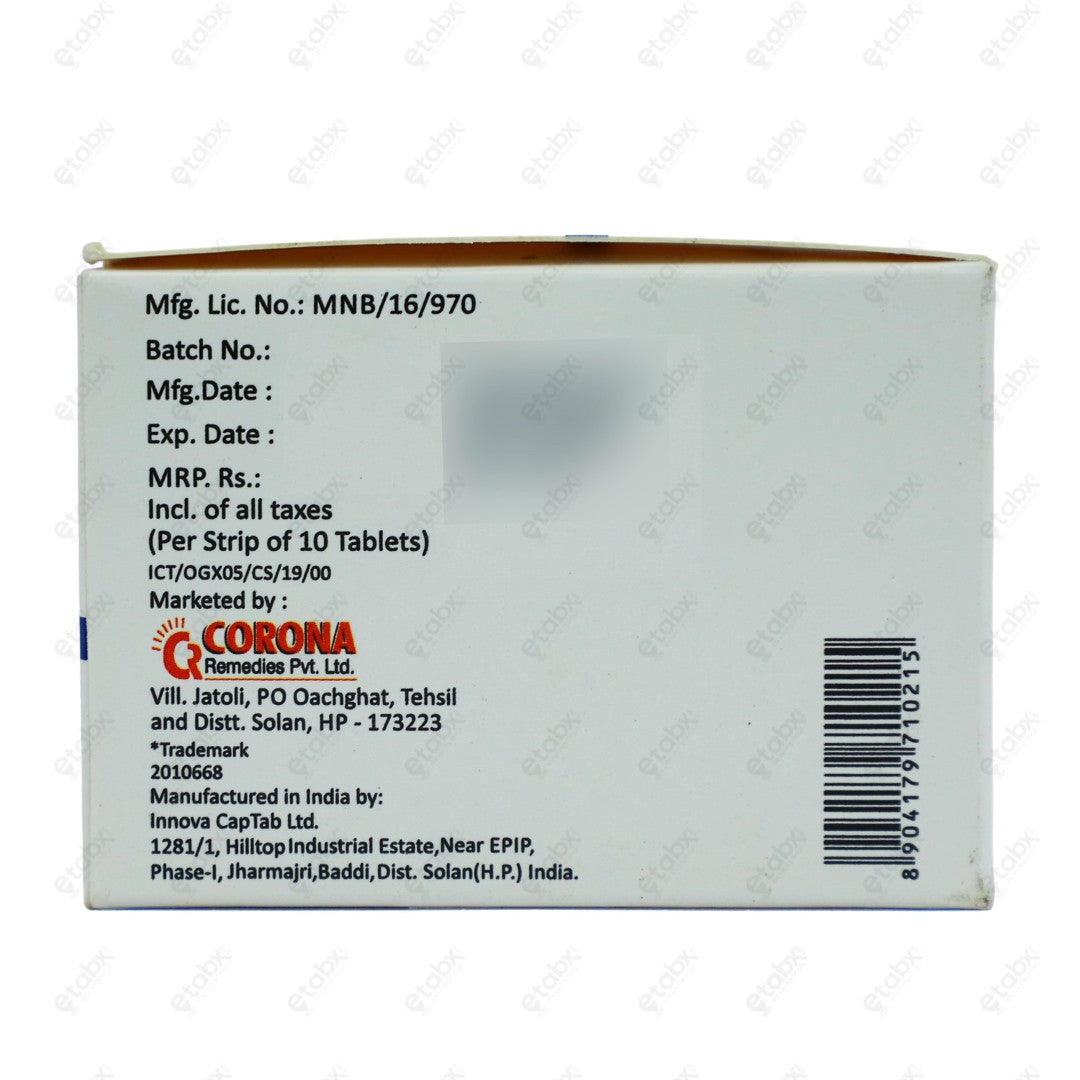 Obimet GX 0.5 Tablets 10's