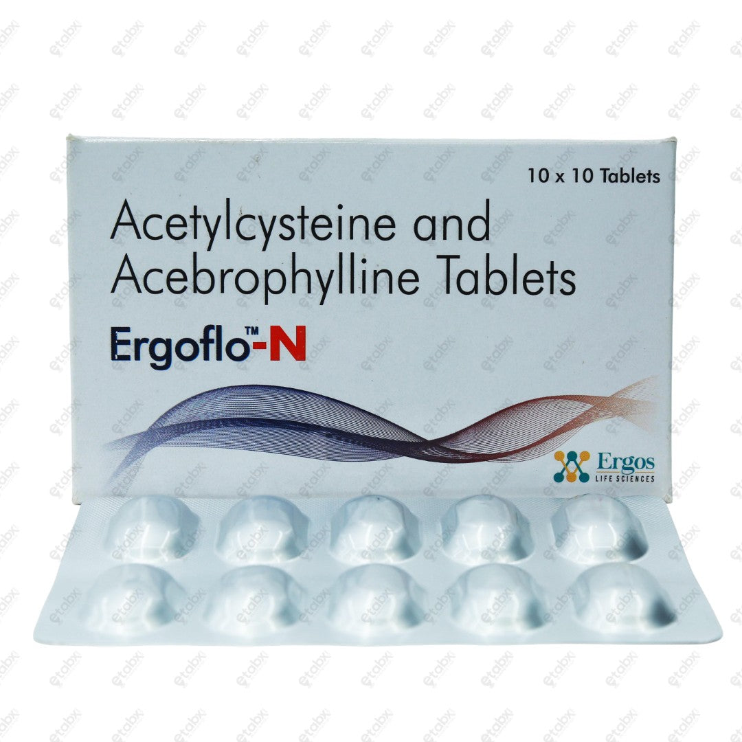 Ergoflo N Tablets 10's