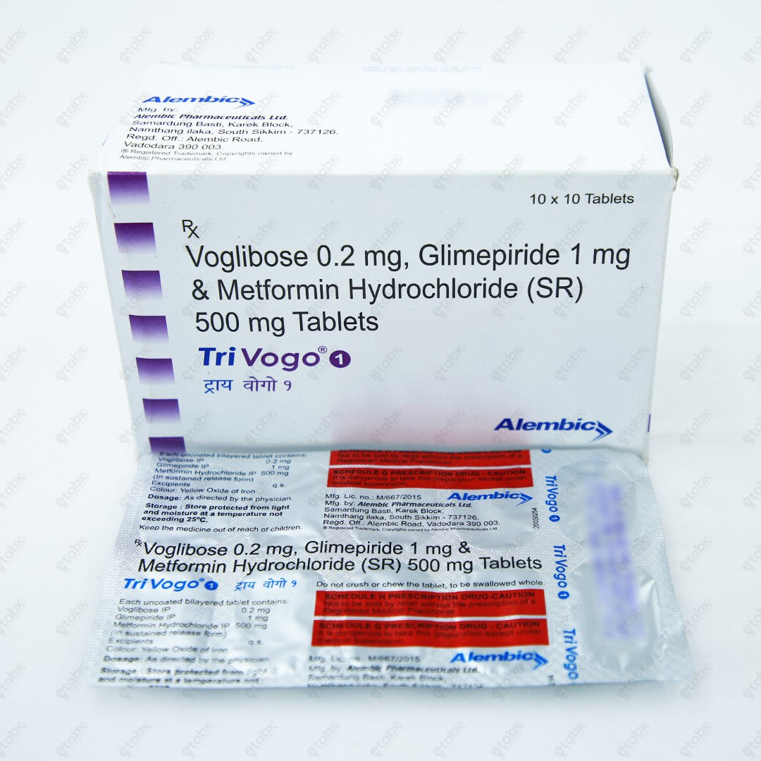 TRI VOGO 1MG Tablet 10's