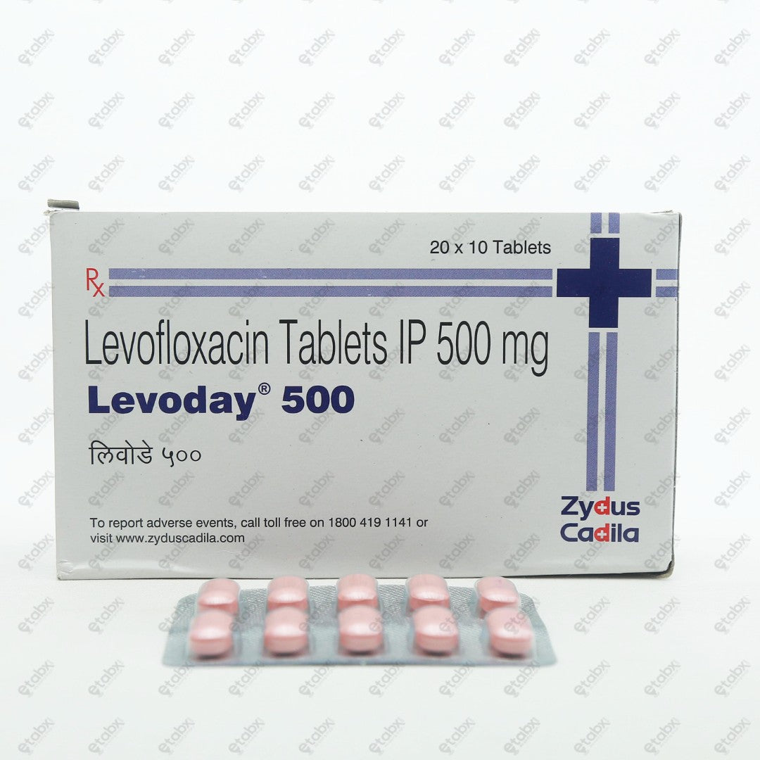 Levoday 500mg Tablet 10's