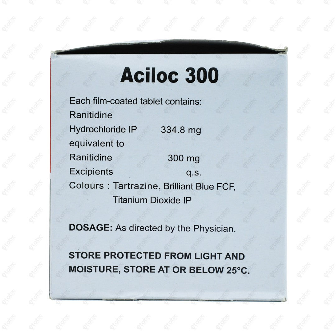 Aciloc 300mg Tablet 20's