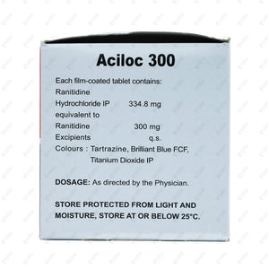 Aciloc 300mg Tablet 20's