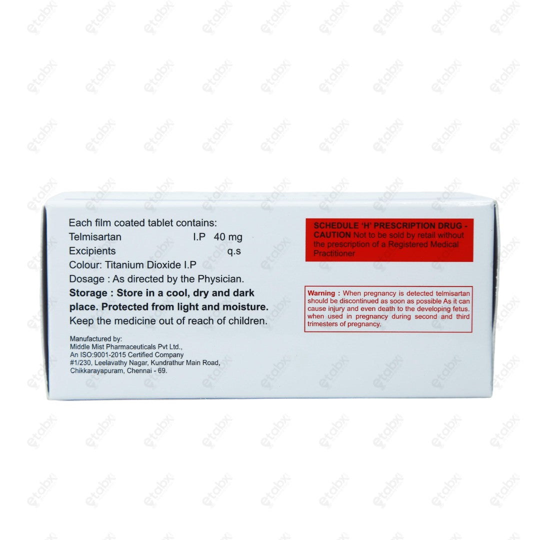 Hiltel 40mg Tablet 10's