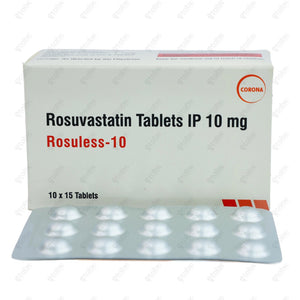Rosuless 10mg Tablet 15's