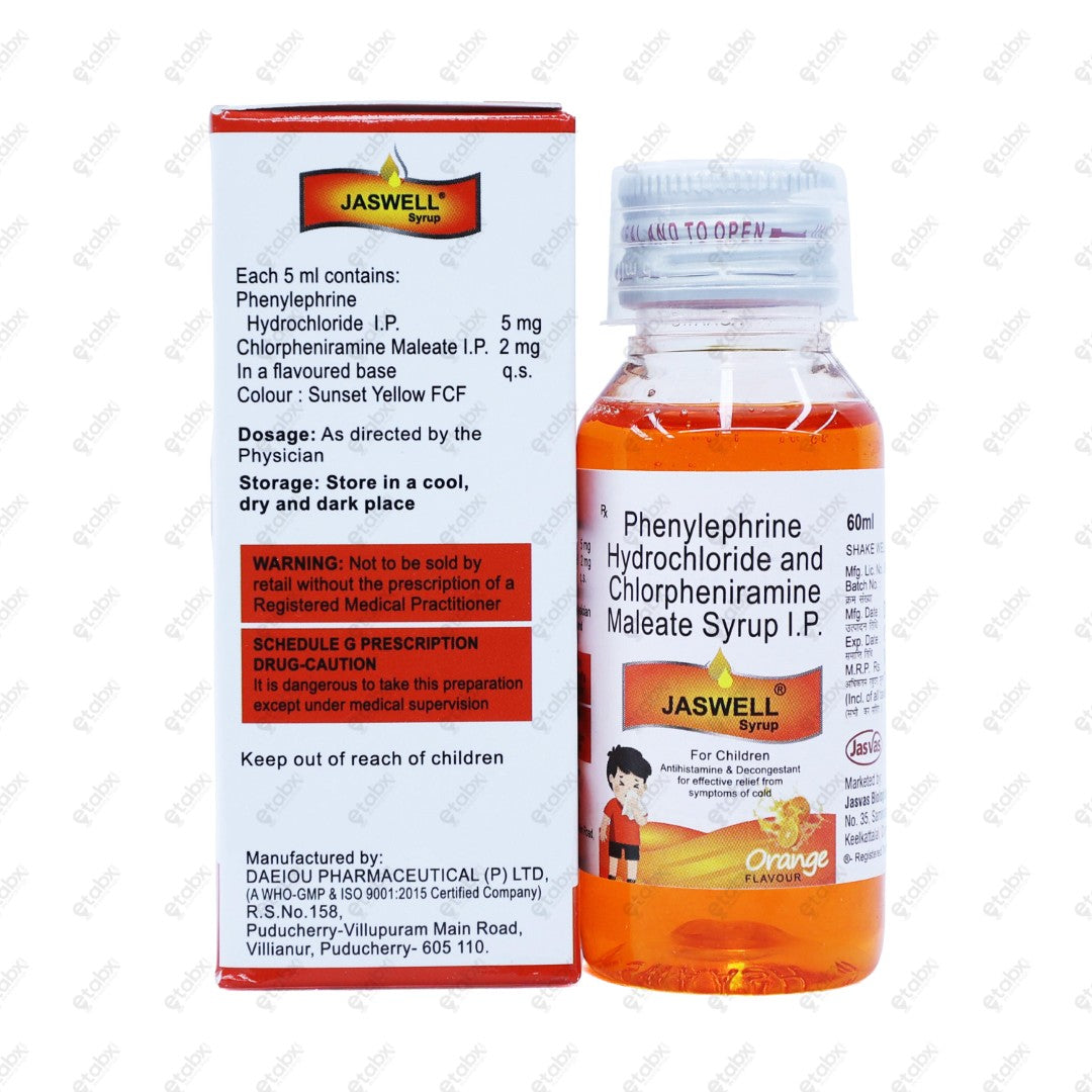 Jaswell Syrup 60ml