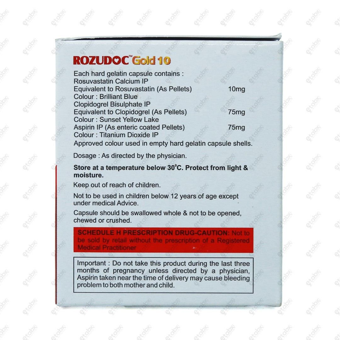 Rozudoc Gold 10 Tablet 10's