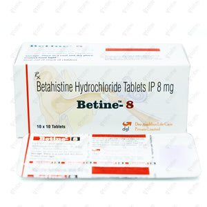 Betine 8mg Tablet 10's