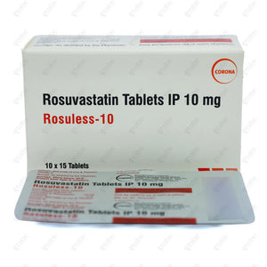 Rosuless 10mg Tablet 15's